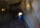Albufeira  Tunnel till stranden : Albuferia, Portugal